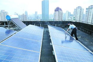 上?，F(xiàn)首個(gè)小區(qū)屋頂太陽(yáng)能與風(fēng)能發(fā)電系統(tǒng)，年發(fā)電量達(dá)5萬(wàn)度